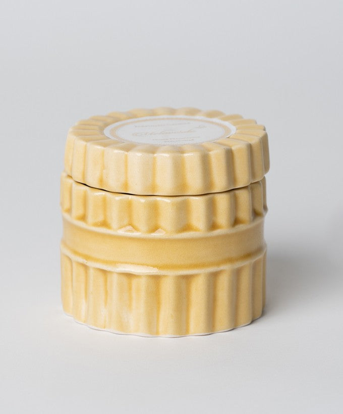MELAVERDE CANDELA TONDA - GIALLA CERAMICA