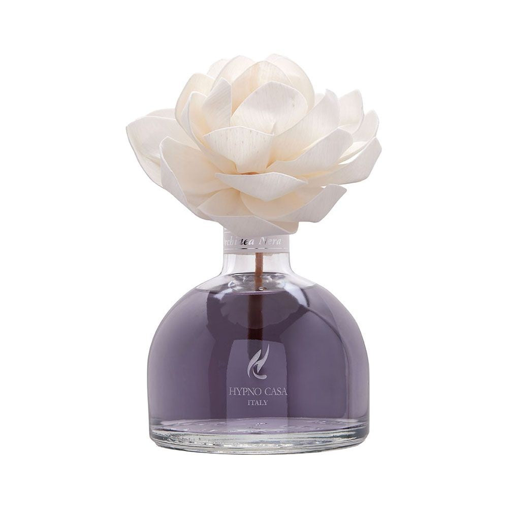 ORCHIDEA NERA - DIFFUSORE CON ROSA GRANDE