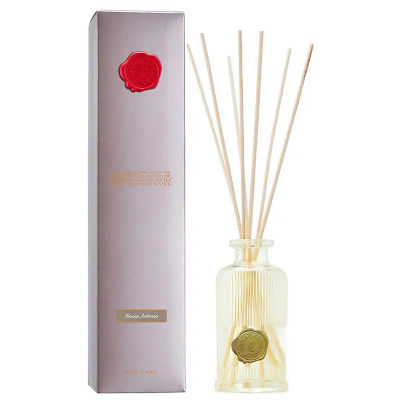 ROSSO INTENSO - DIFFUSORE GRANDE CON BASTONCINI