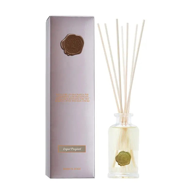 LEGNI PREGIATI - DIFFUSORE PICCOLO CON BASTONCINI