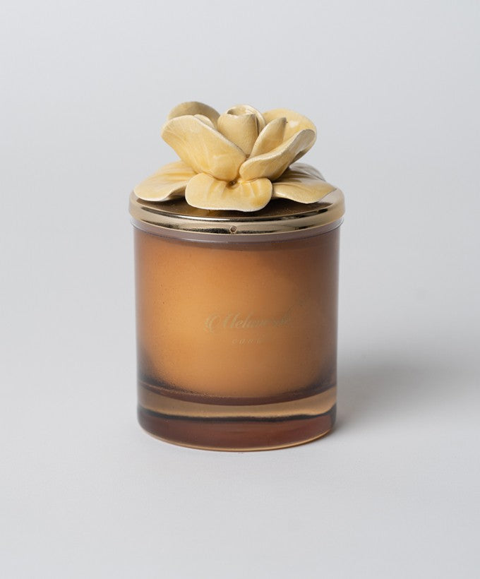 MELAVERDE CANDELA - MIELE MEDIA CON FIORE