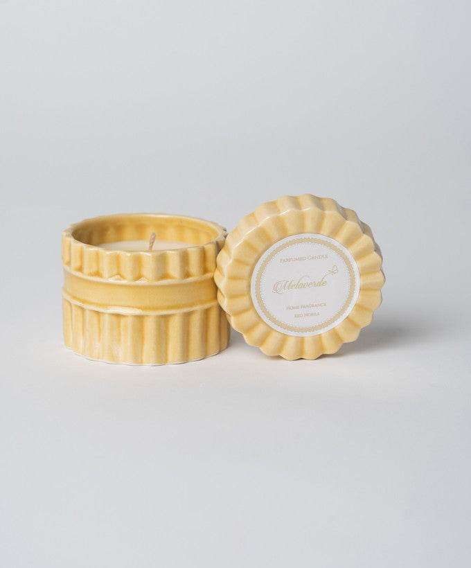 MELAVERDE CANDELA TONDA - GIALLA CERAMICA
