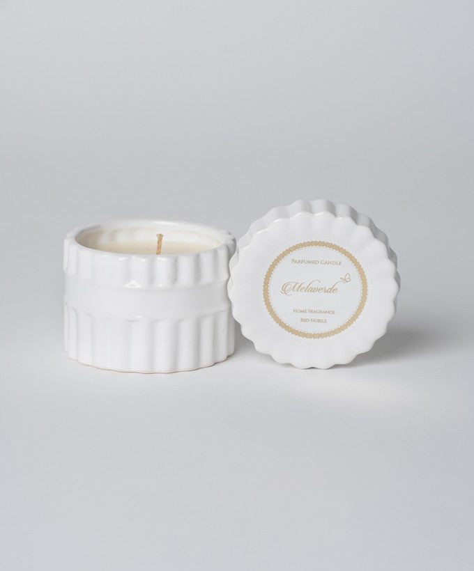 MELAVERDE CANDELA TONDA - BIANCA CERAMICA