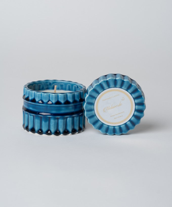 MELAVERDE CANDELA TONDA - BLU CERAMICA