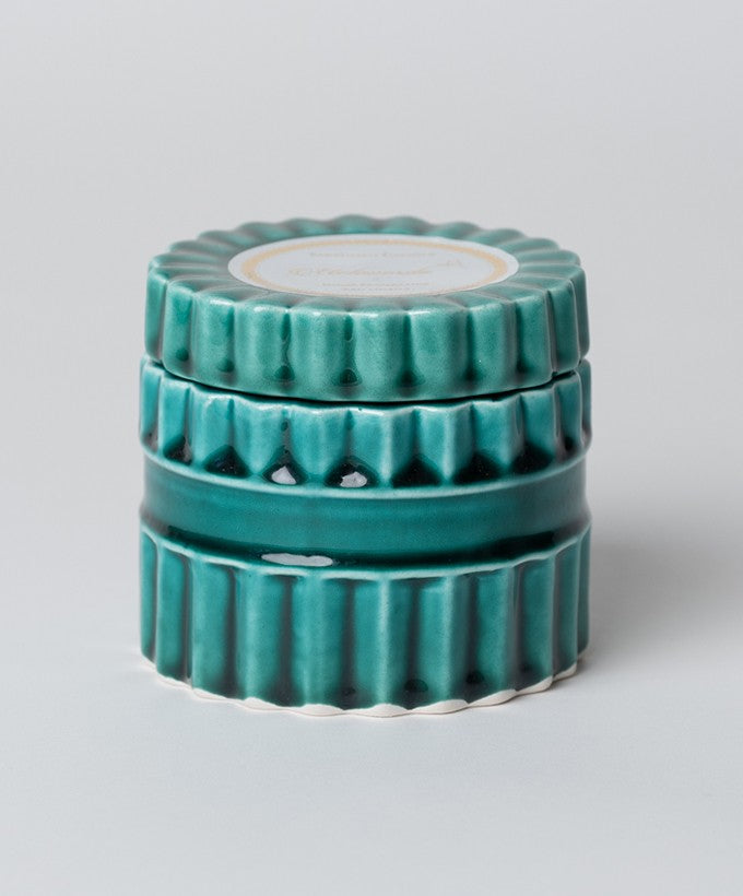 MELAVERDE CANDELA TONDA - VERDE CERAMICA