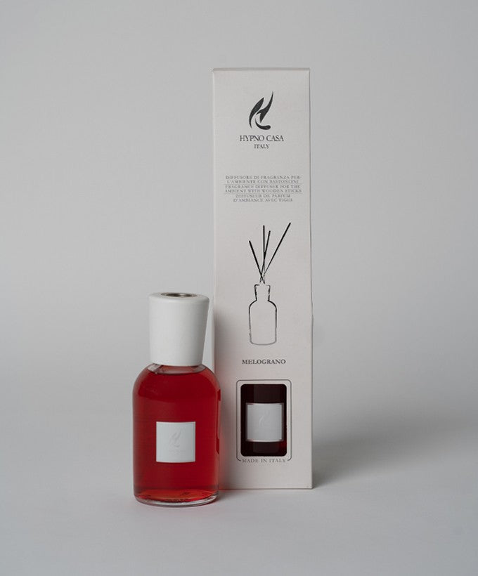 DIFFUSORE CON BASTONCINI HYPNOCASA - MELOGRANO 250ML