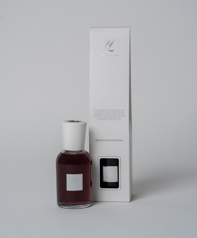 DIFFUSORE CON BASTONCINI HYPNOCASA - MOSTO D'AUTUNNO 250ML