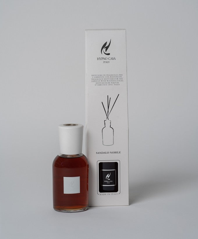 DIFFUSORE CON BASTONCINI HYPNOCASA - SANDALO NOBILE 250ML