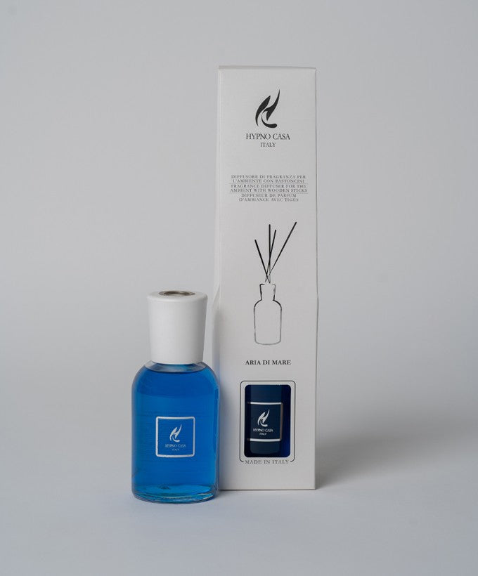 DIFFUSORE CON BASTONCINI HYPNOCASA - ARIA DI MARE 250ML