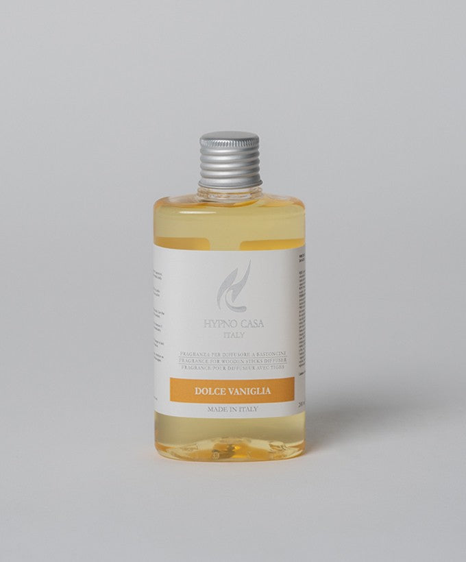 RICARICA DIFFUSORE CON BASTONCINI HYPNOCASA - DOLCE VANIGLIA  200 ML