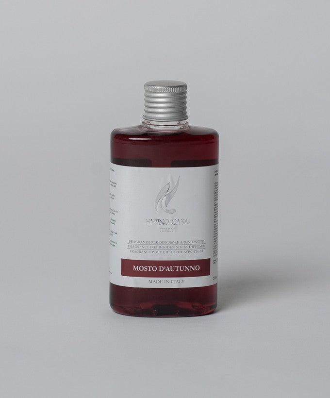 RICARICA DIFFUSORE CON BASTONCINI HYPNOCASA - MOSTO D'AUTUNNO  200 ML