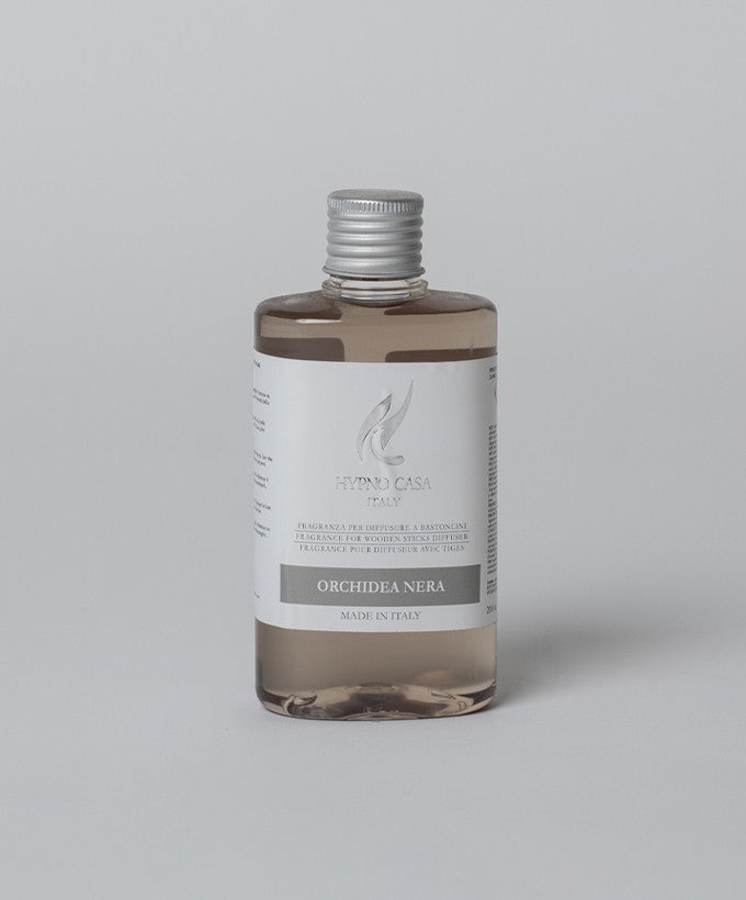 RICARICA DIFFUSORE CON BASTONCINI HYPNOCASA - ORCHIDEA NERA  200 ML