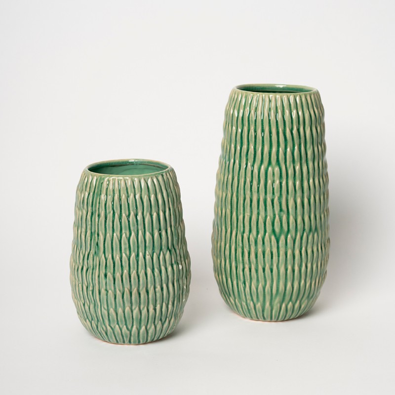 VASO AGAVINA ALTO VERDE RITUALI DOMESTICI - M