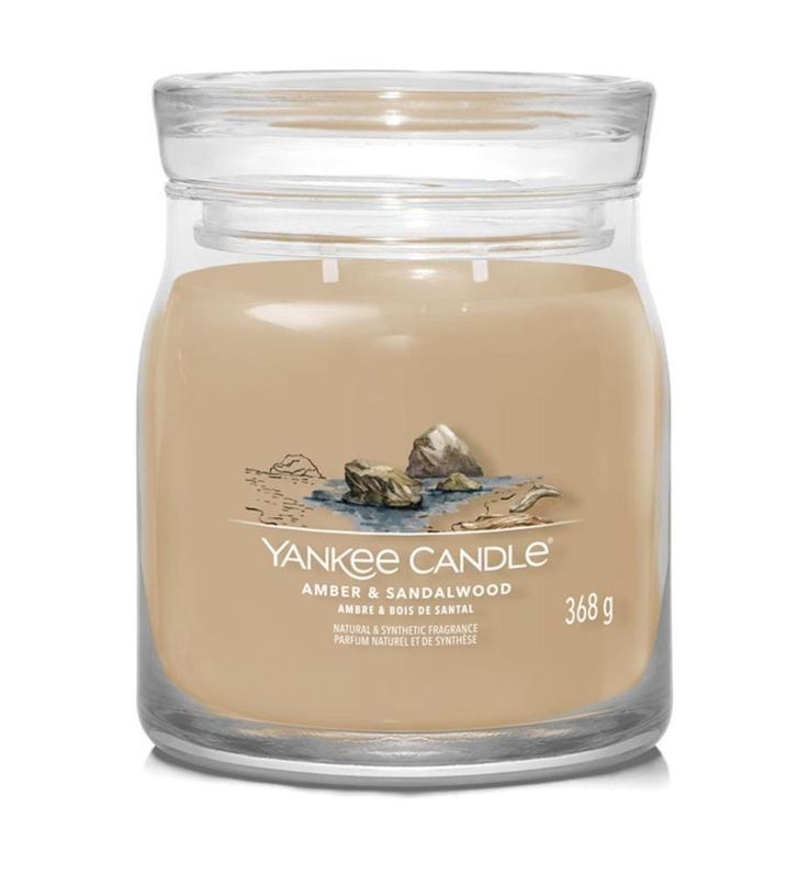 AMBER & SANDALWOOD - CANDELA MEDIA SIGNATURE