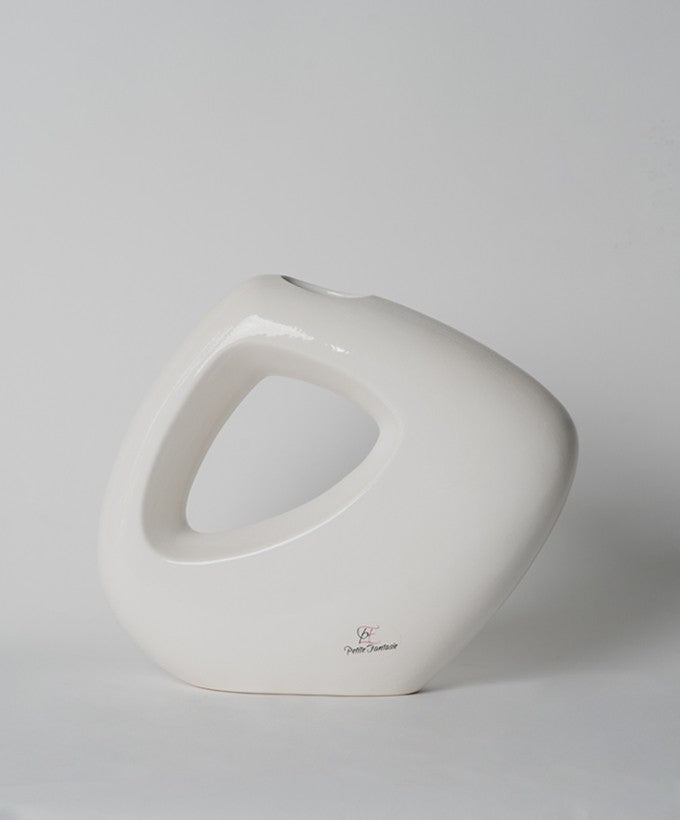 VASO OVALE PETITE FANTASIE - BIANCO PICCOLO