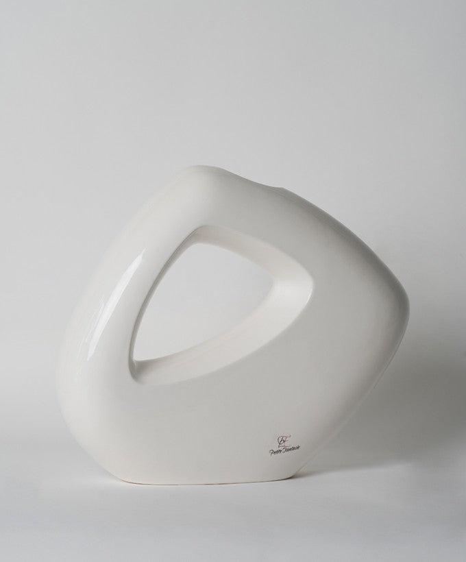 VASO OVALE PETITE FANTASIE - BIANCO GRANDE