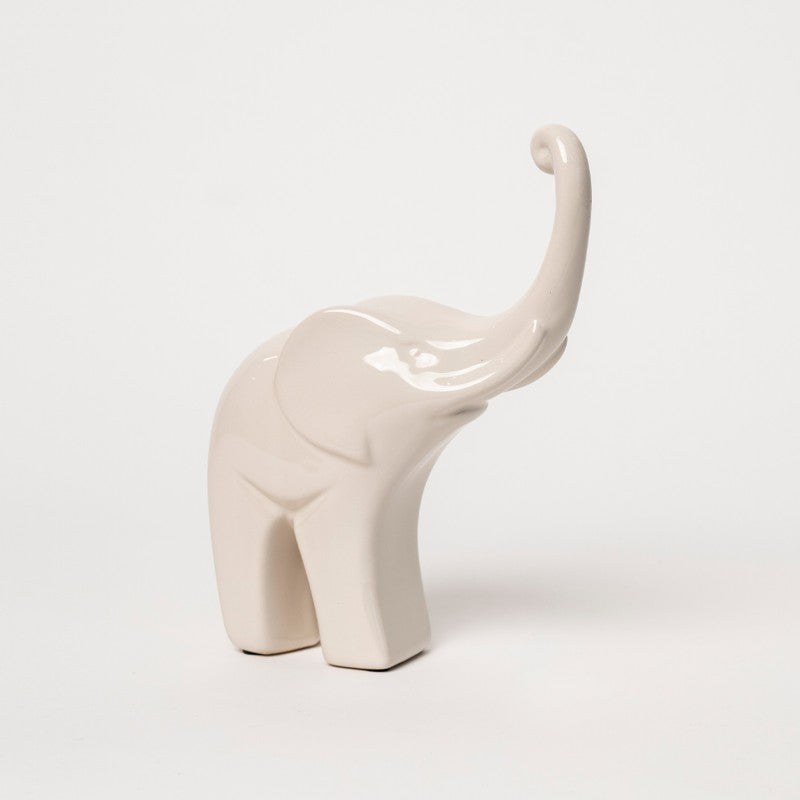 ELEFANTE CERAMICA - TORTORA LUCIDO