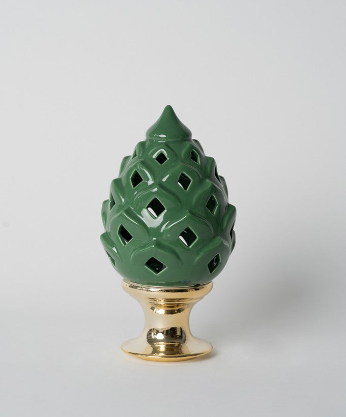 LAMPADA POMO MEDIA TRAFORATA LE STELLE - VERDE