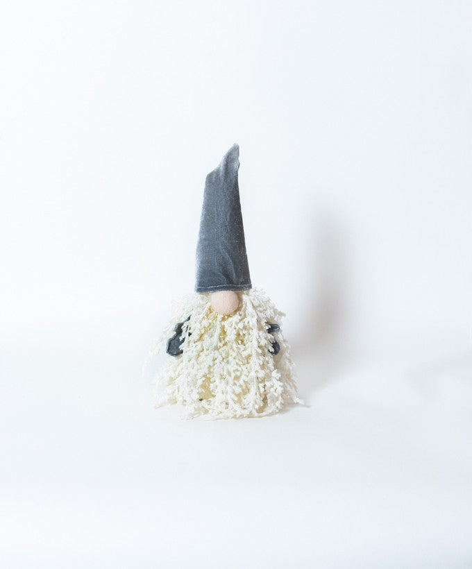 GNOMO NATALIZIO PICCOLO CON CAPPELLO E BARBA FOLTA