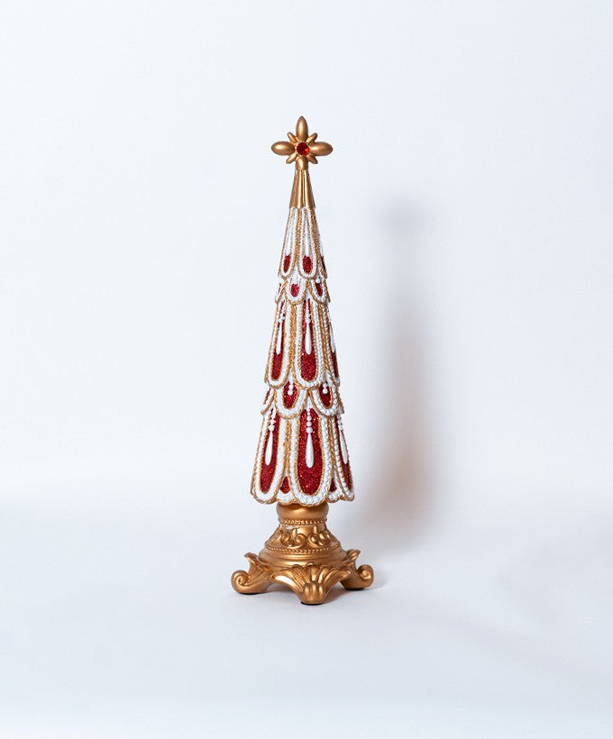 ALBERELLO DECORATIVO IN STILE VITTORIANO CON DETTAGLI INTRICATI